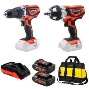 COMBO DP/ TALADRO+LLAVE IMPAC+ BOLSO