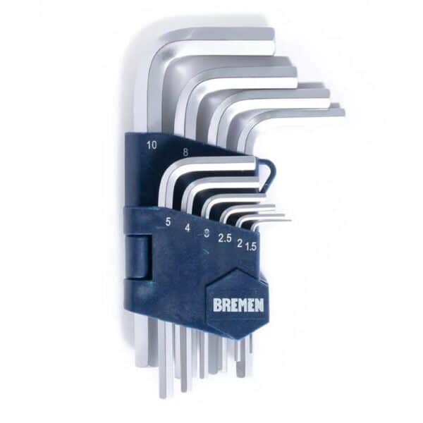 LLAVES ALLEN X 10 PZS [MM] CR-V BREMEN® - MJP