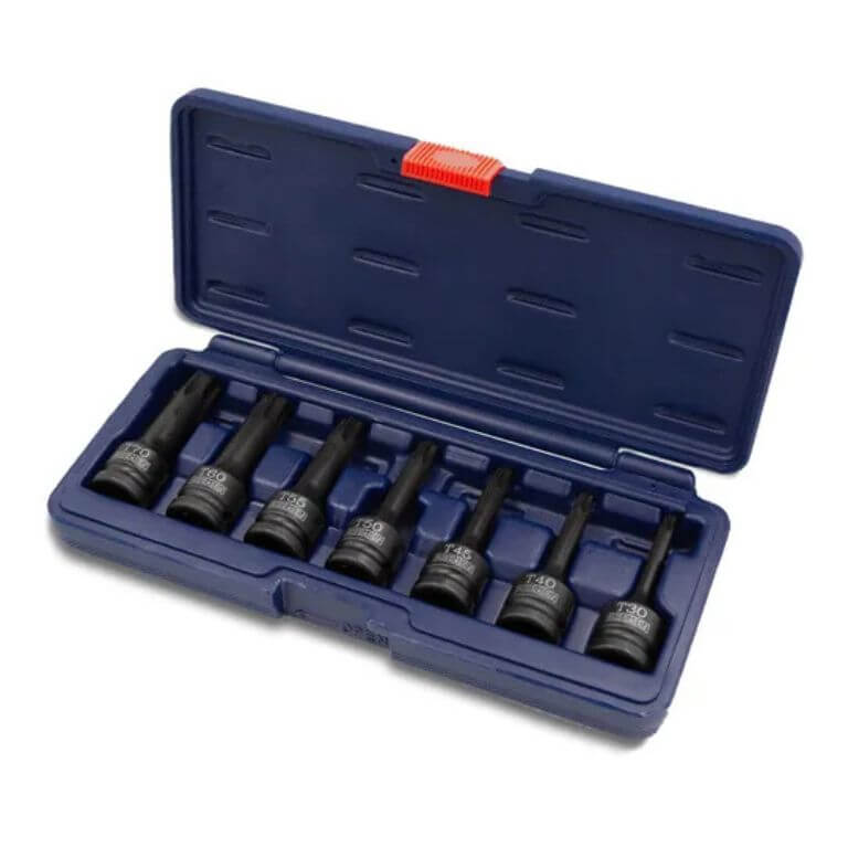 TORX: JGO BOCALLAVE [IMPACTO] X 7 PZS (30-70) (½ ) (CR-MO) BREMEN®
